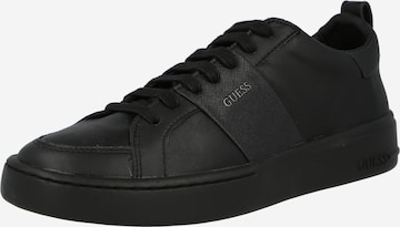 GUESS - Zapatillas deportivas bajas 'VERONA' en negro: frente