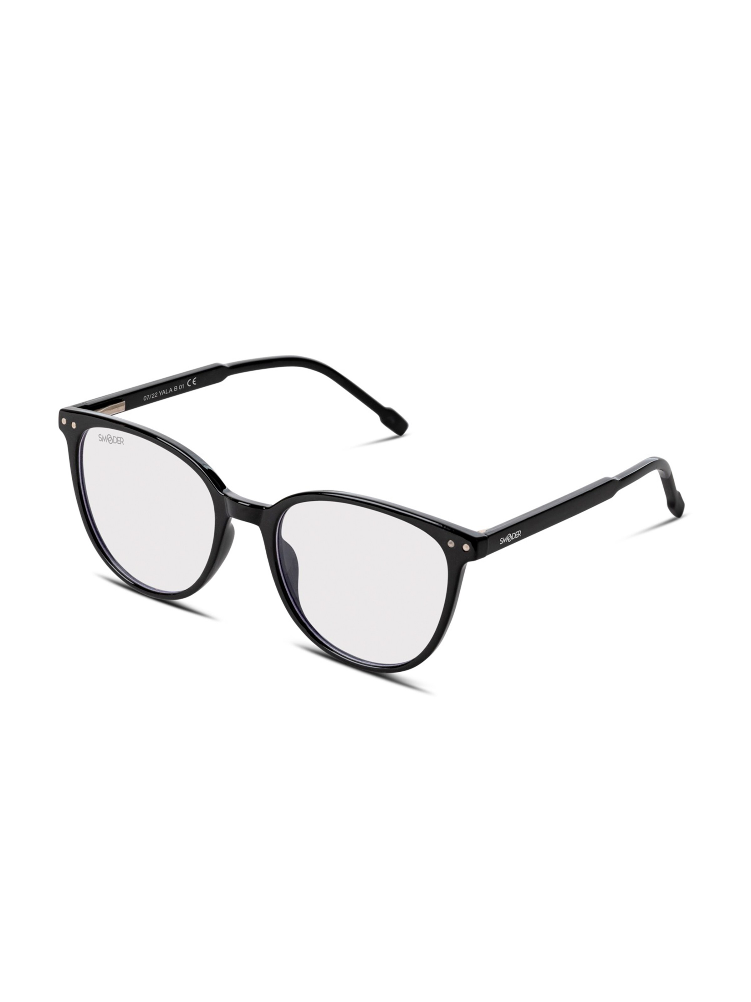 Smooder Glasses 'Yala Blue Light' in Black: front