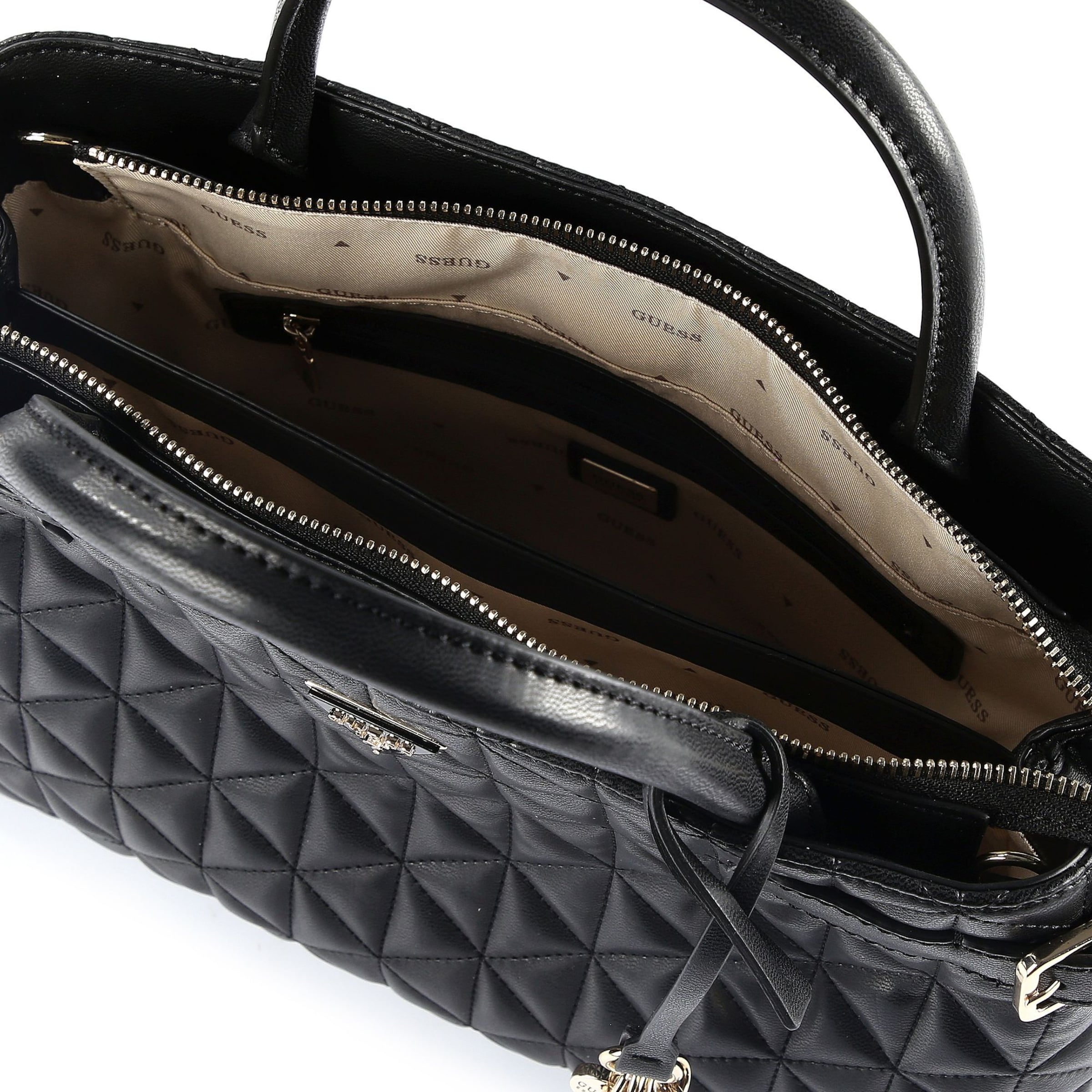 Poșete 'Paisleigh' de la GUESS pe negru