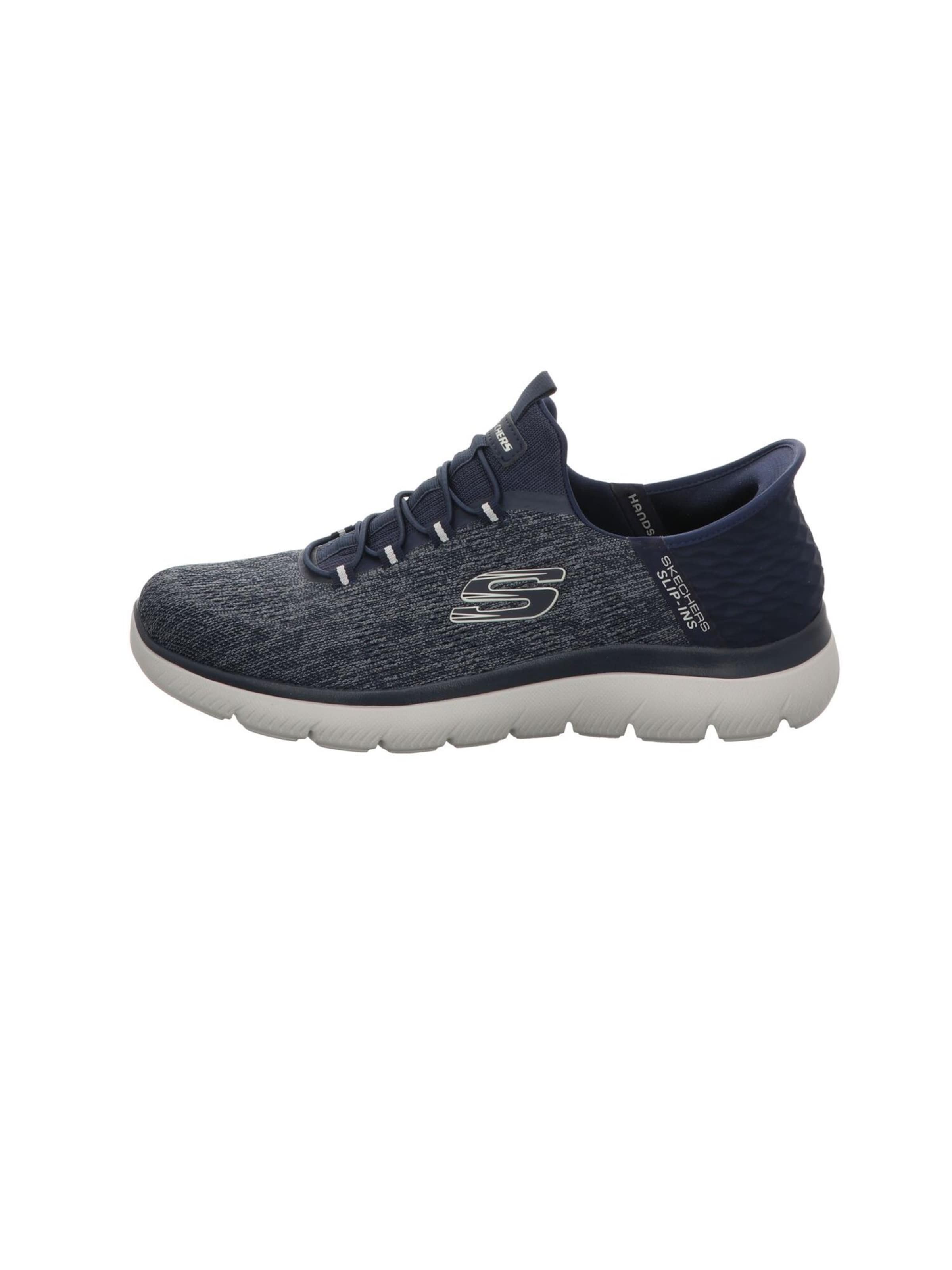 SKECHERS Sneaker 'KEY PACE' in Blau