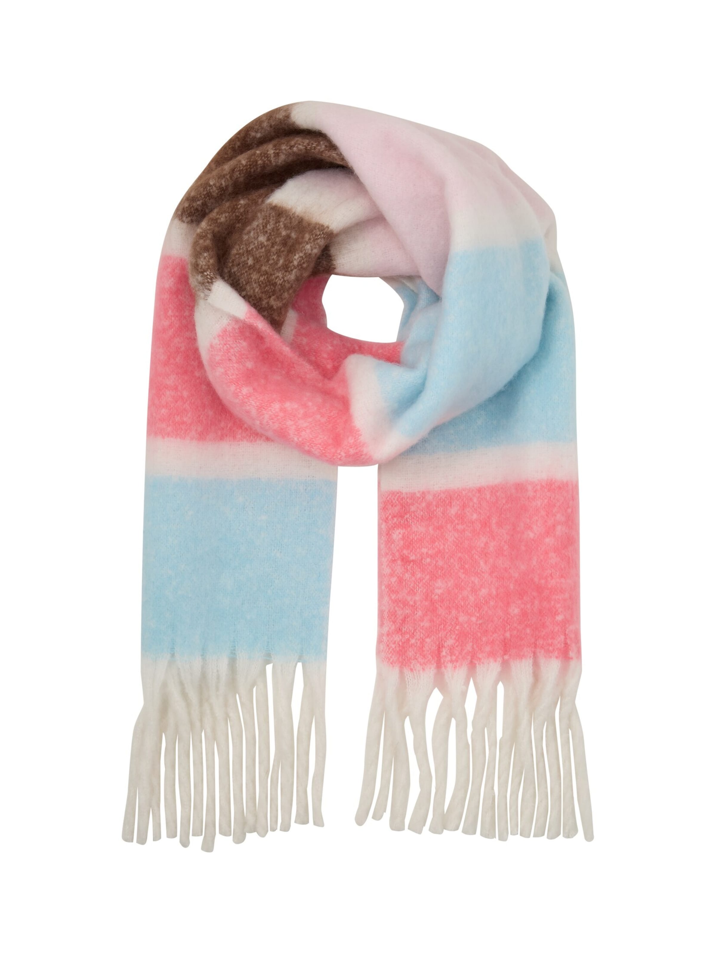 TOM TAILOR Scarf in Pink: front