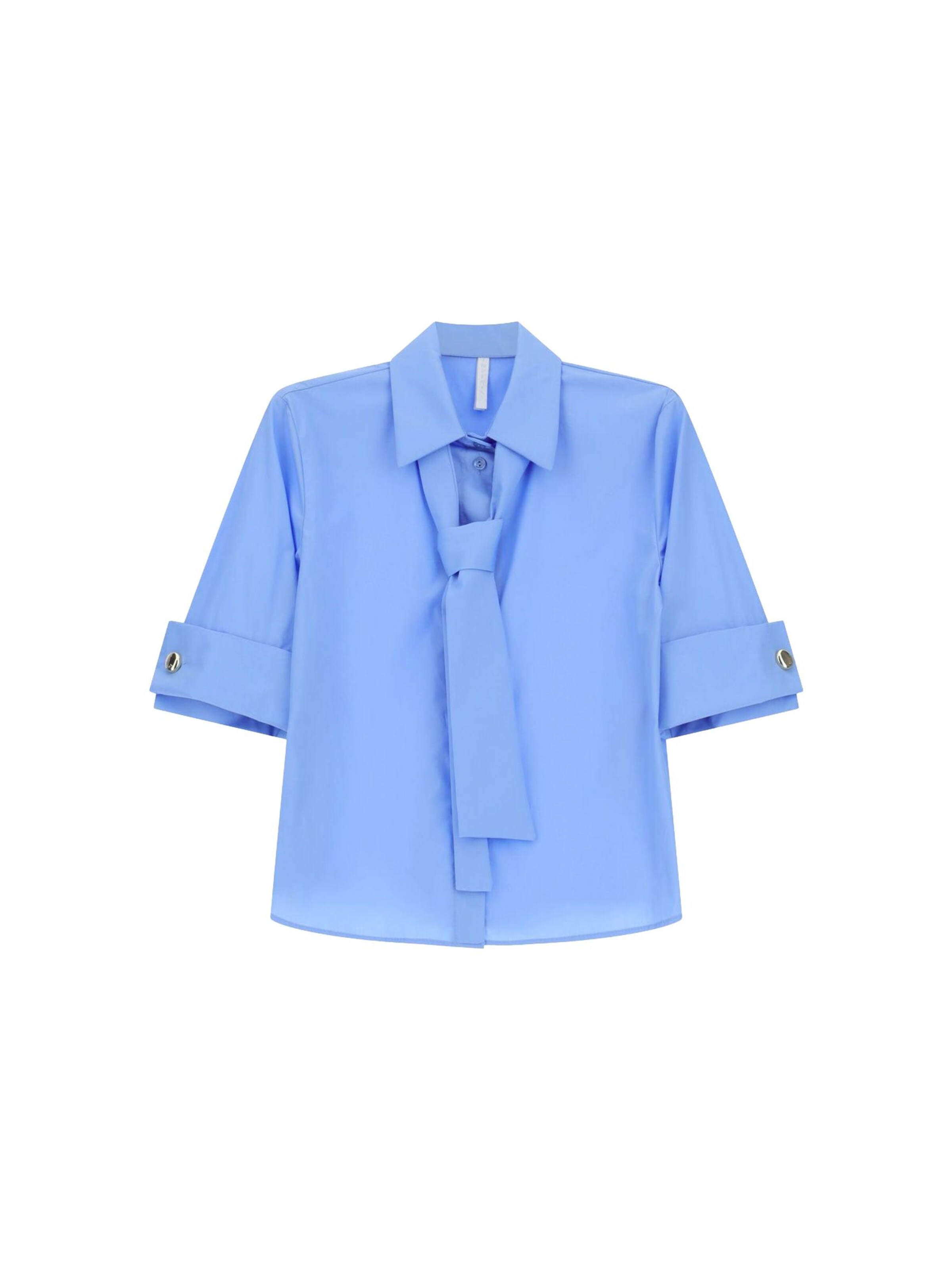 IMPERIAL - Blusa tradicional en azul: frente