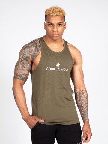 Gorilla Wear Performance shirt 'Carter' in Green: front