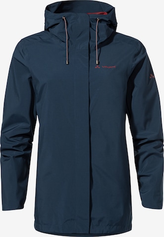 VAUDE Outdoorjas 'Mineo 2L' in Blauw: voorkant