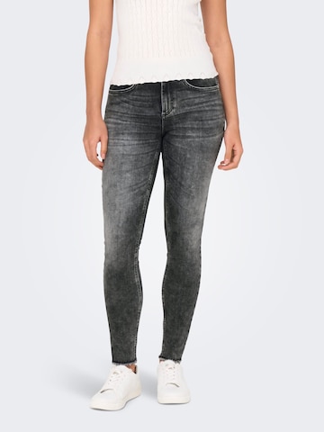 ONLY Baggy Jeans 'Blush' in Grey: front