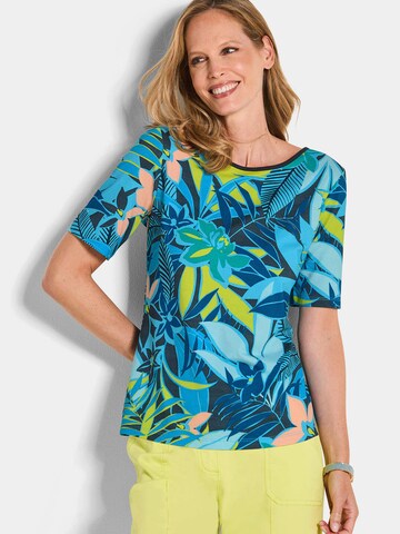 T-shirt Goldner en bleu : devant