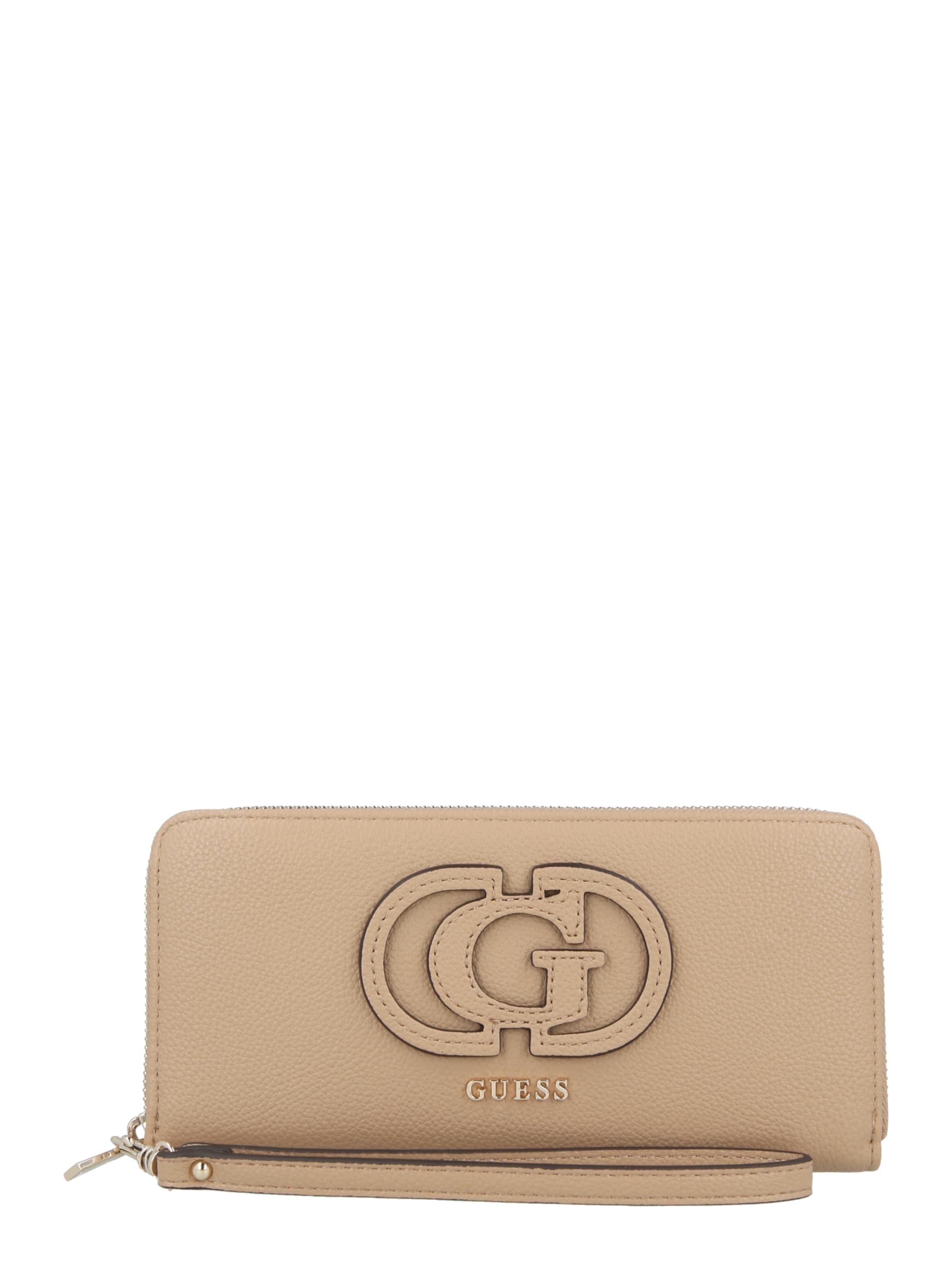 GUESS Wallet 'Isola' in Beige: front