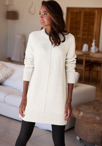 LASCANA Pullover in Beige