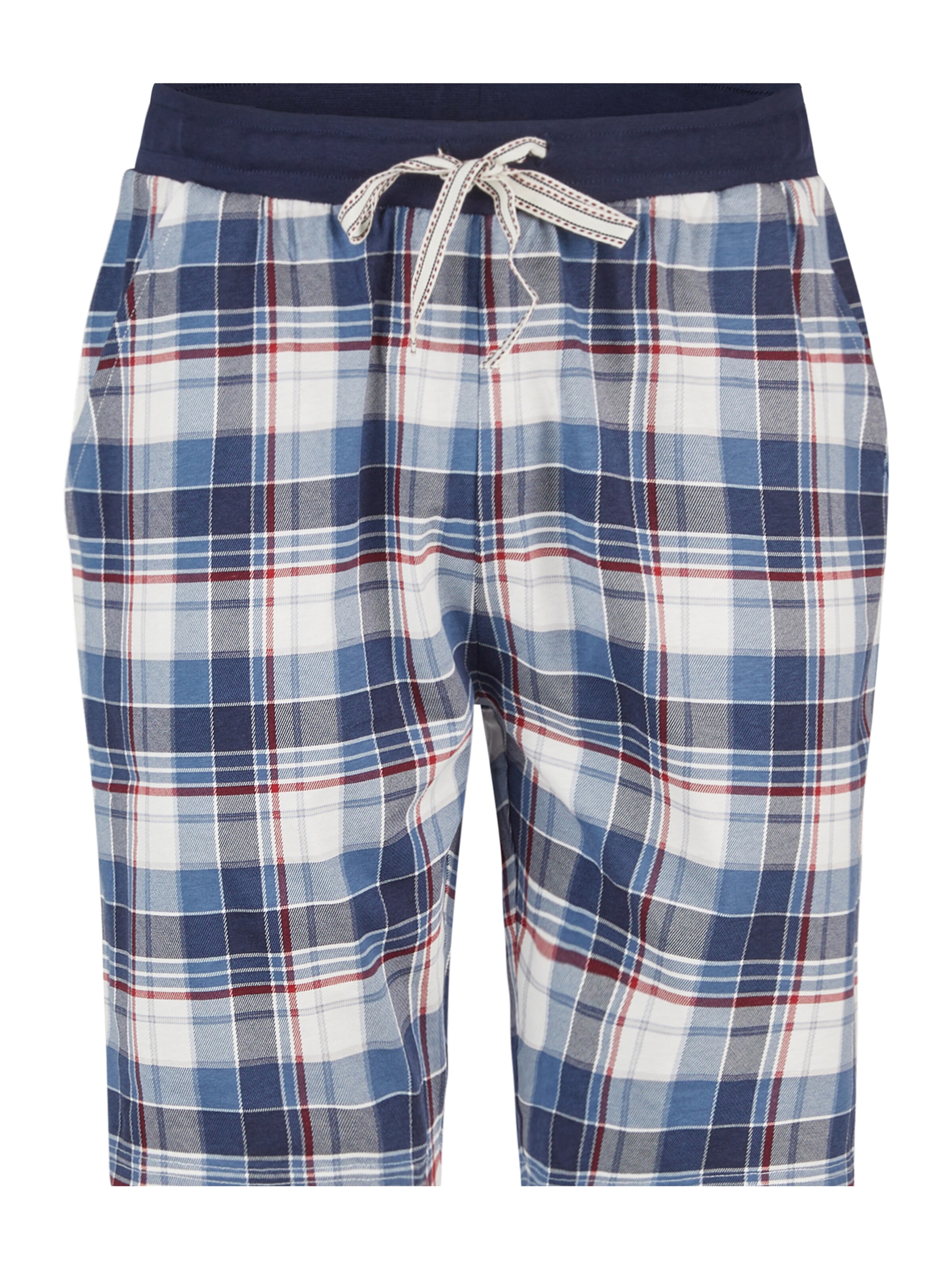 Phil & Co. Berlin Pajama pants 'Cozy Classics' in Blue