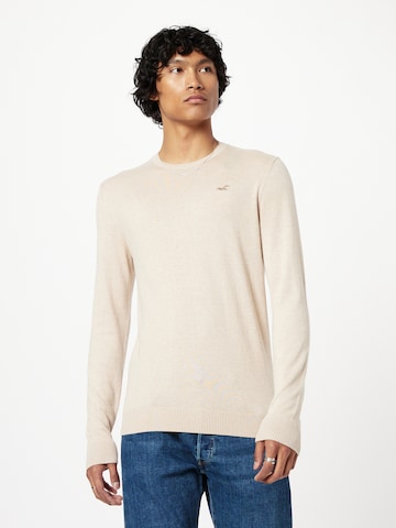 HOLLISTER Sweter w kolorze beżowy: przód
