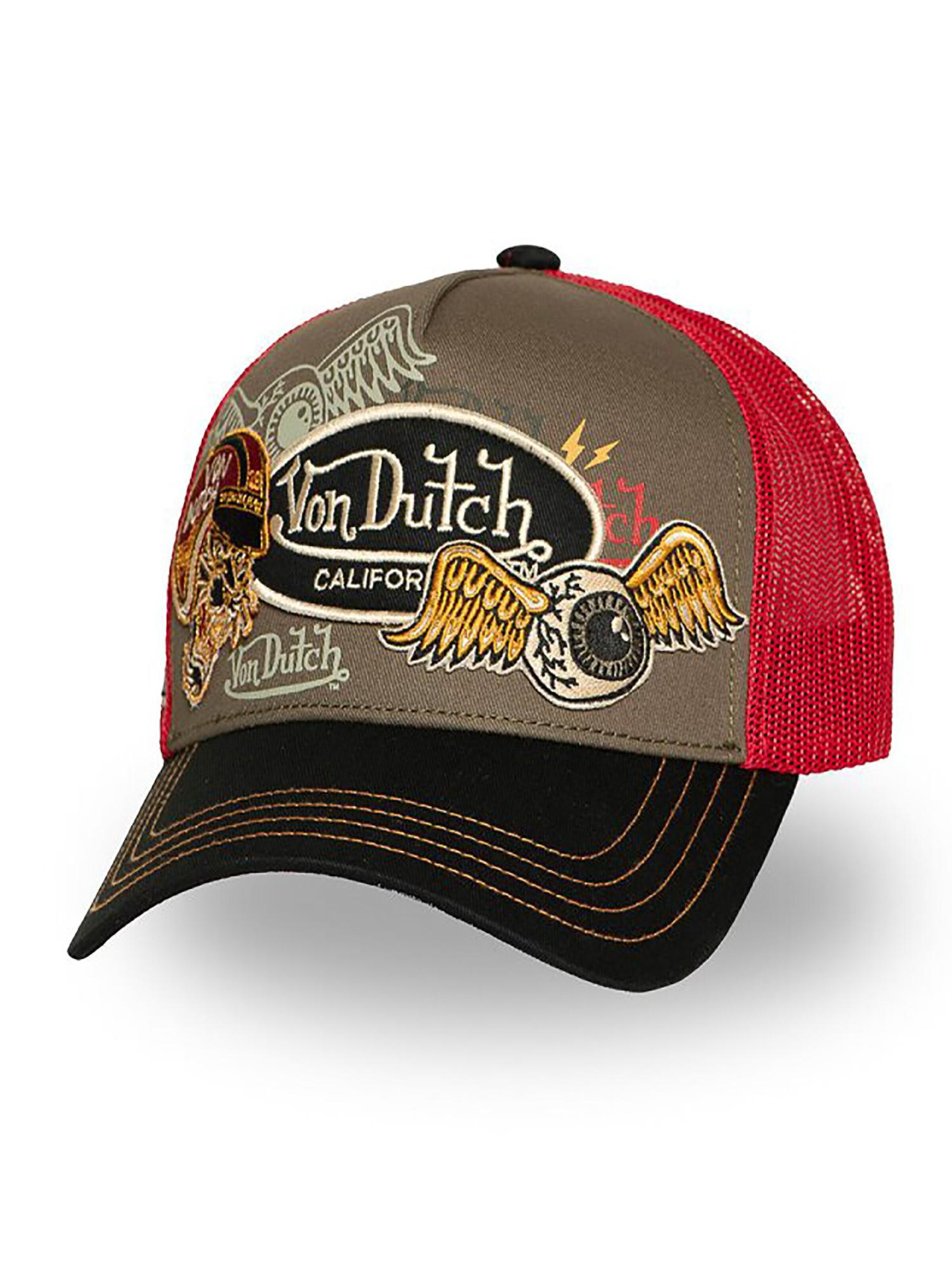 Von Dutch Cap 'Tiger'‌‌‌ in Mischfarben: Vorderseite