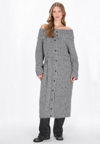 DreiMaster Vintage - Cárdigan en gris: frente