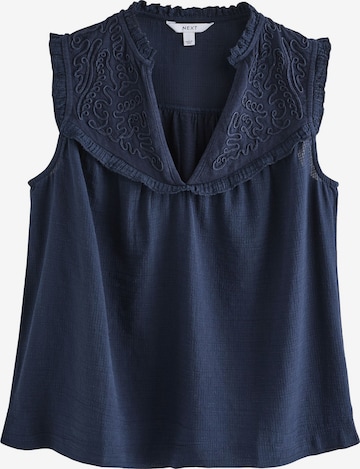 Haut Next en bleu : devant