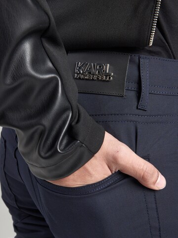 Karl Lagerfeld Slimfit Hose in Blau