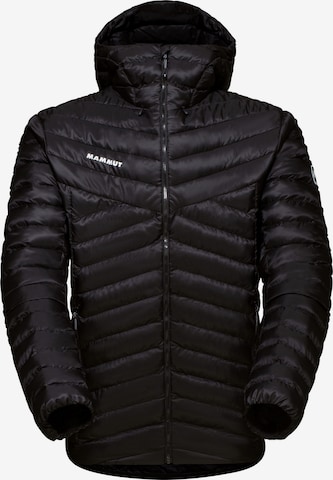 MAMMUT Outdoorjacke ‘Albula’ in Schwarz: Vorderseite