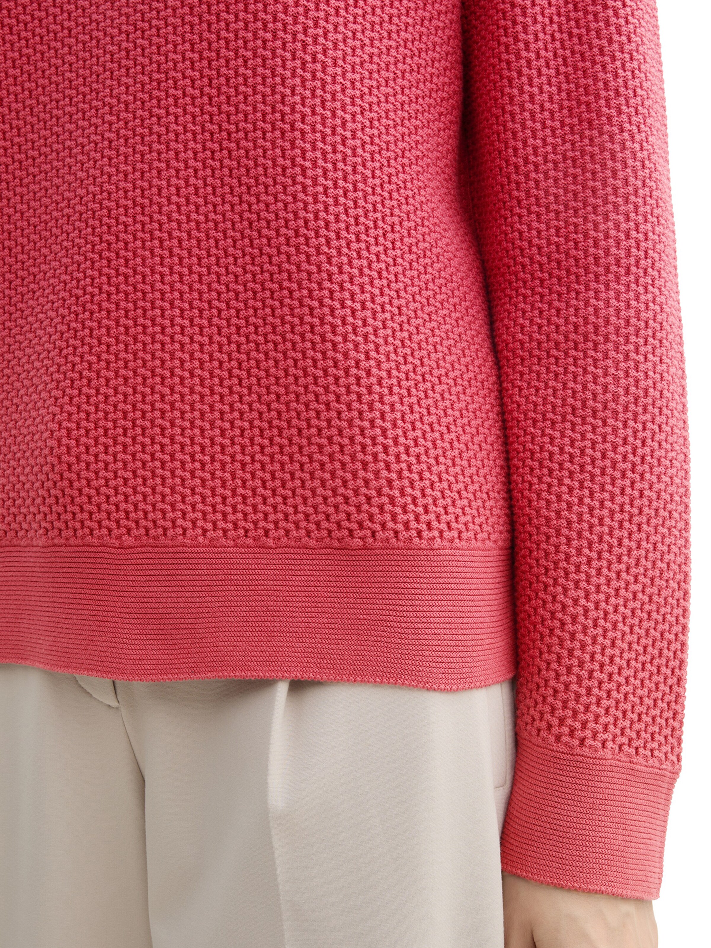Pull-over TOM TAILOR en rouge