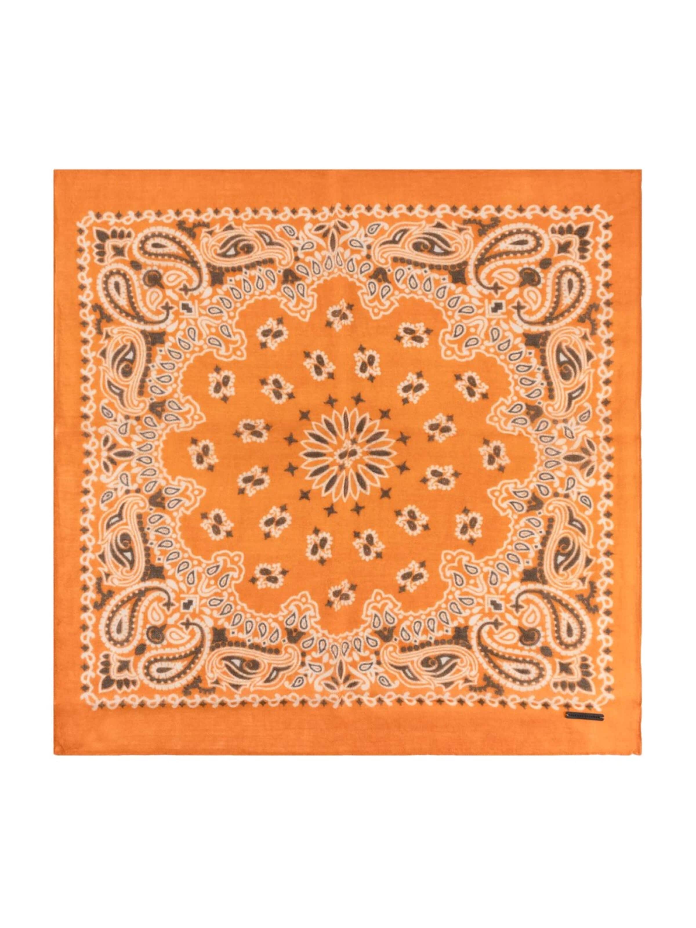 Écharpe SILK & CASHMERE en orange