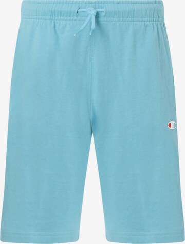 Champion Authentic Athletic Apparel Pants in Blue: front