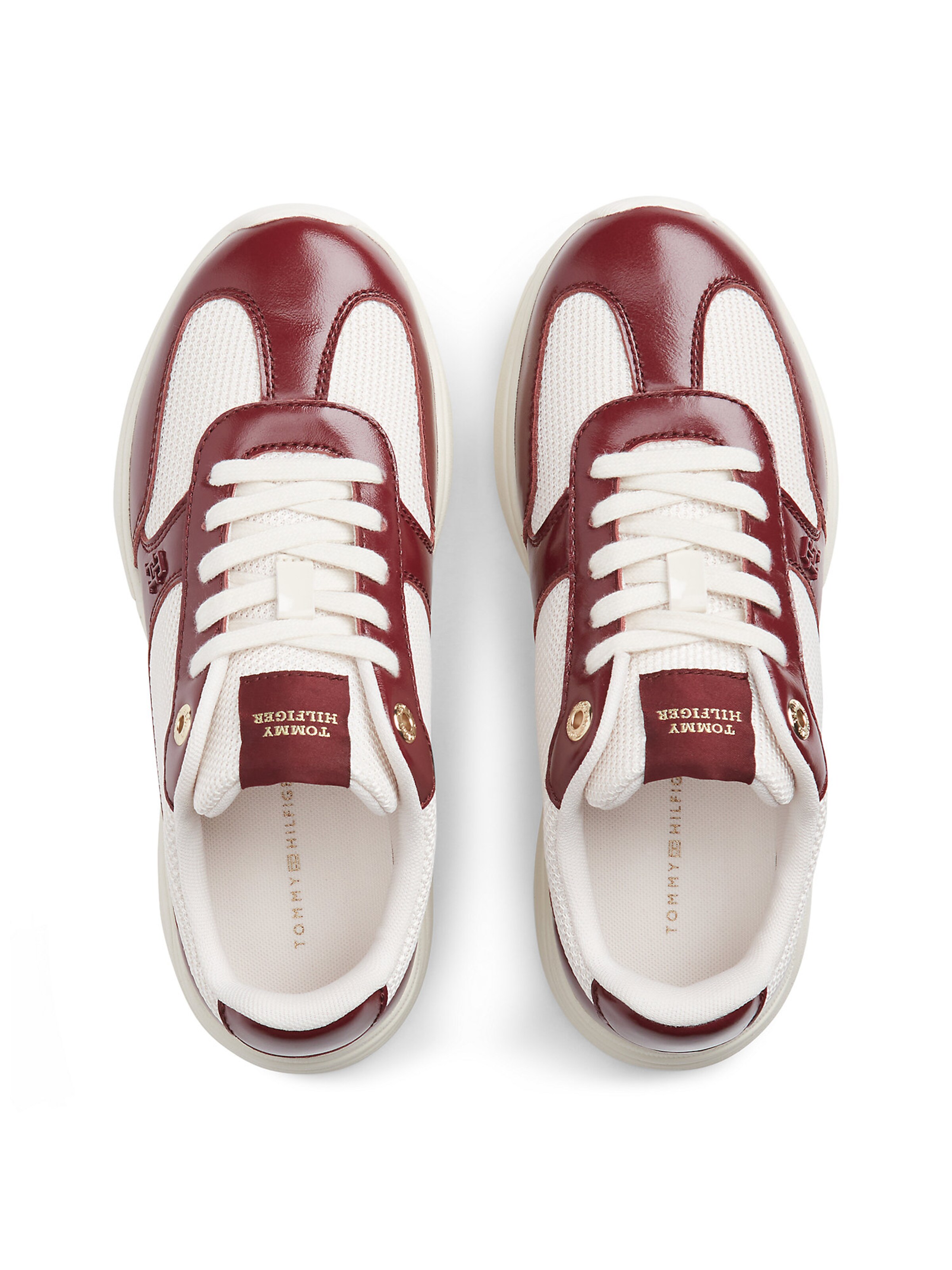 Baskets basses TOMMY HILFIGER en rouge