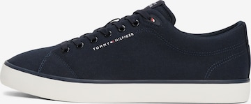 TOMMY HILFIGER Nizke superge | modra barva: sprednja stran