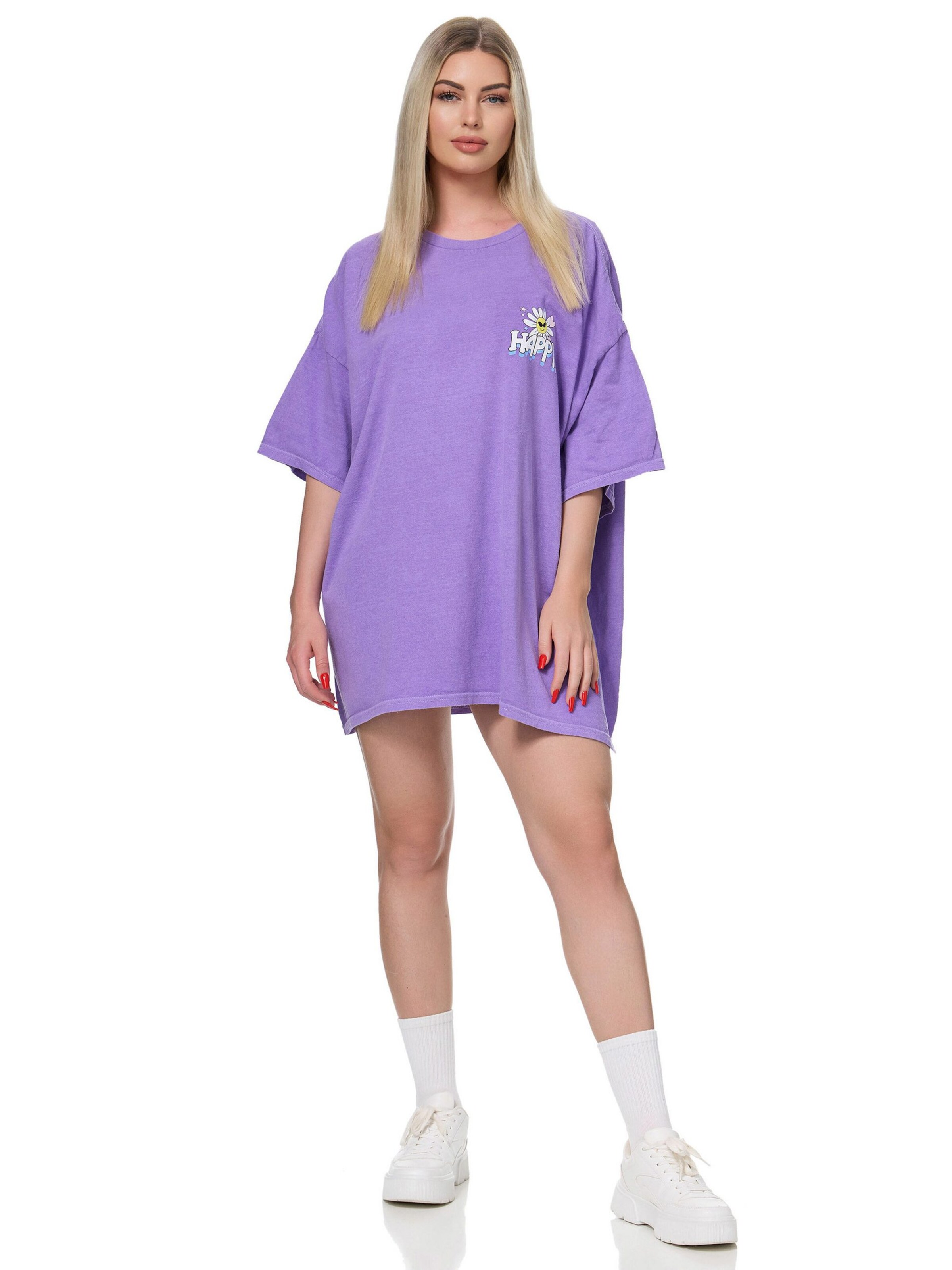 Worldclassca Oversized Shirt in Purple