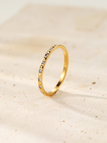 Hey Happiness Ring 'Pyramid' in Gold