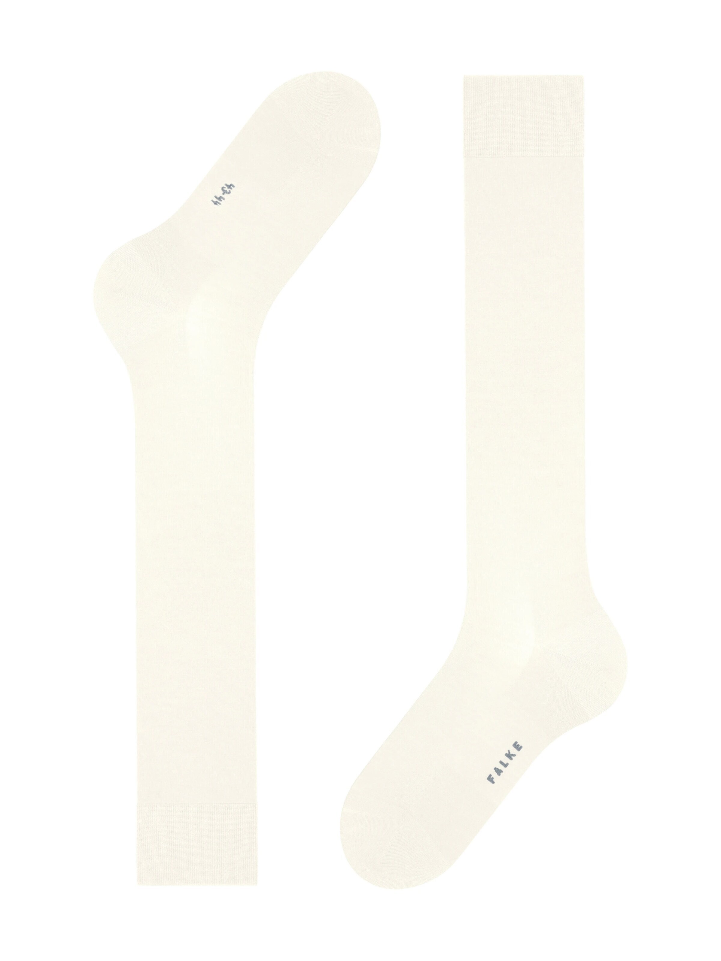 FALKE Knee High Socks 'ClimaWool' in White