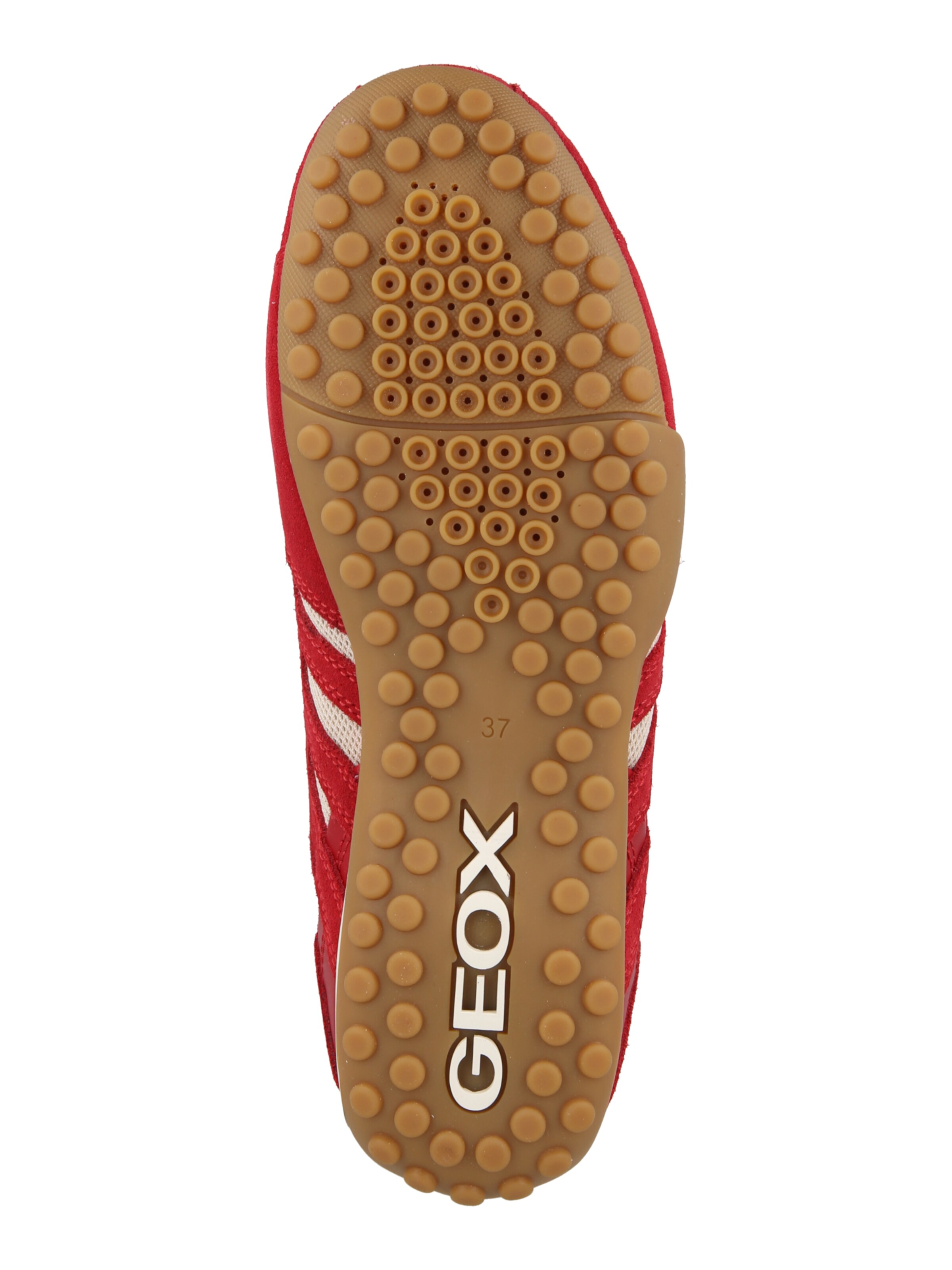 GEOX Tenisky 'SNAKE ORIGINAL' – červená