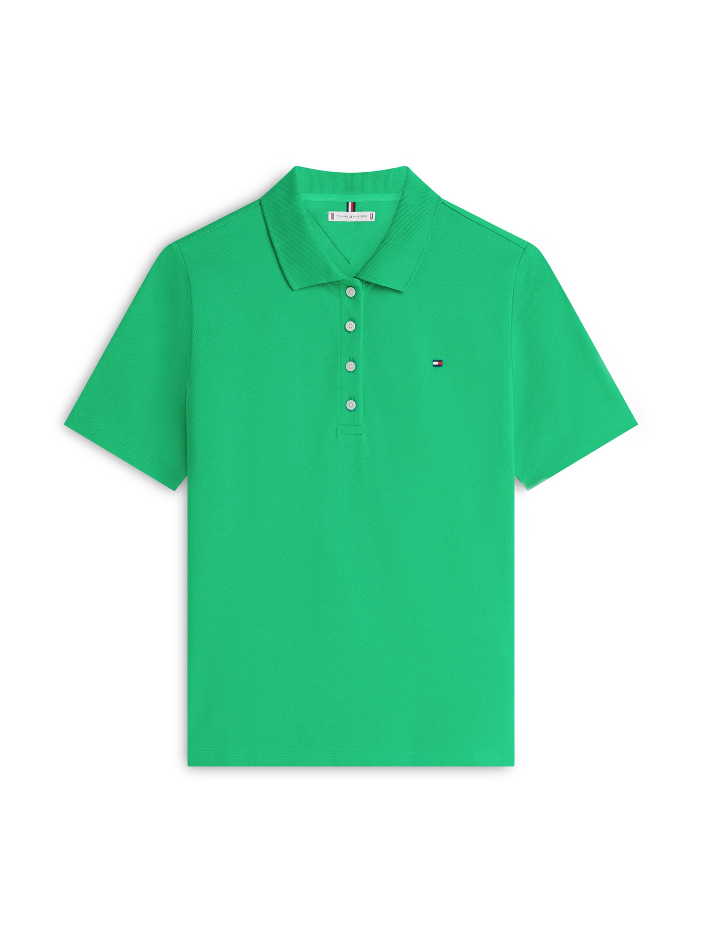 TOMMY HILFIGER Poloshirt '1985' in Grün: Vorderseite