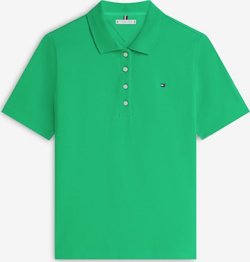 TOMMY HILFIGER Poloshirt '1985' in Grün: Vorderseite
