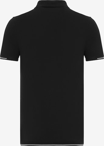 DENIM CULTURE T-shirt 'LUCIUS' i svart