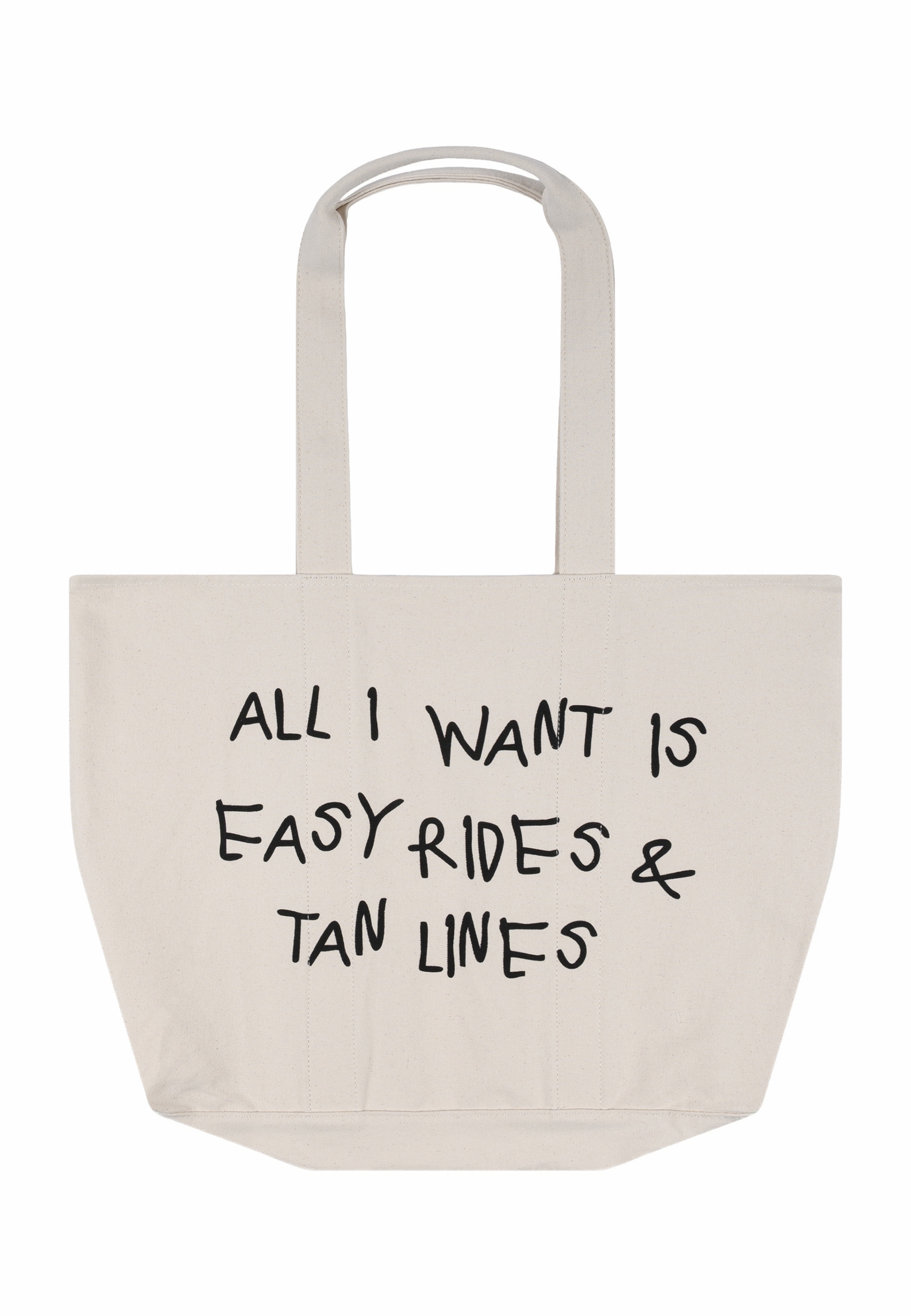 Another Cotton Lab Shopper 'Easy Rides ' in Grau: Vorderseite