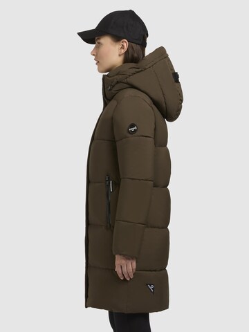 Cappotto invernale 'Haya Matt' di khujo in verde