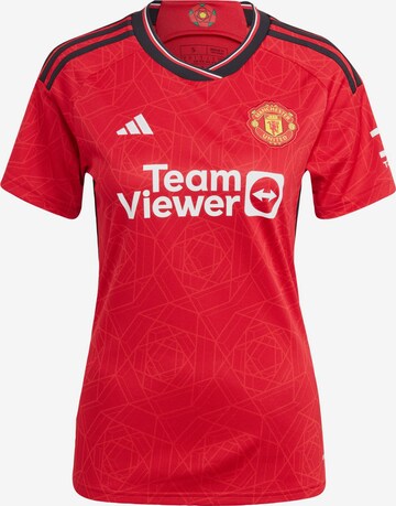 ADIDAS PERFORMANCE Tricot 'Manchester United 23/24' in Rood: voorkant