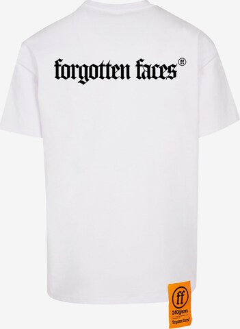 Forgotten Faces - Camisa 'Relict Of Time' em branco