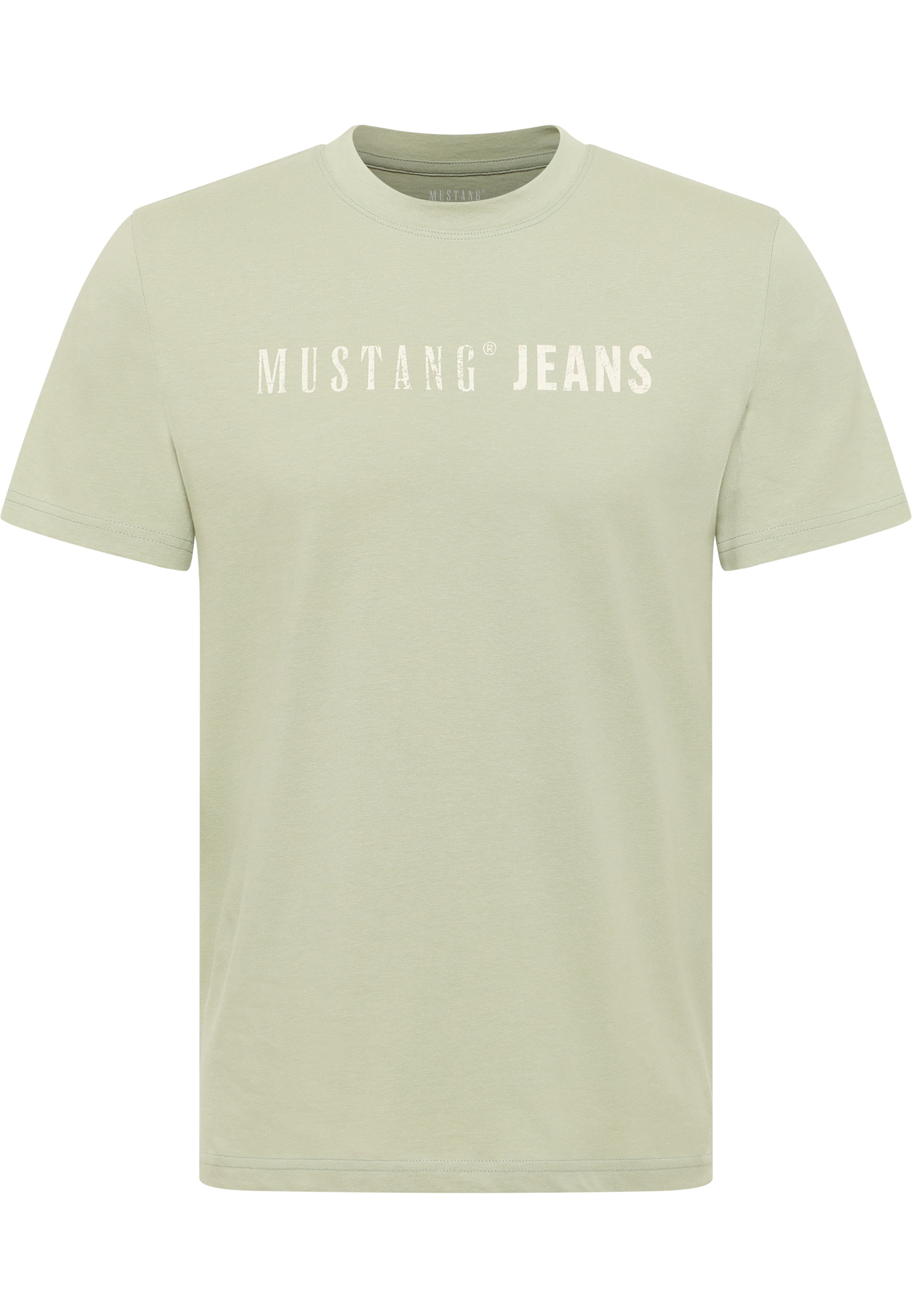 MUSTANG Shirt 'Style Austin' in Grün: Vorderseite