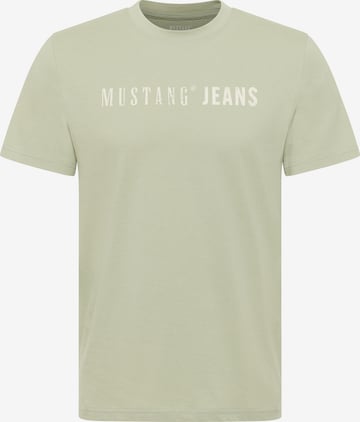MUSTANG Shirt 'Style Austin' in Grün: Vorderseite