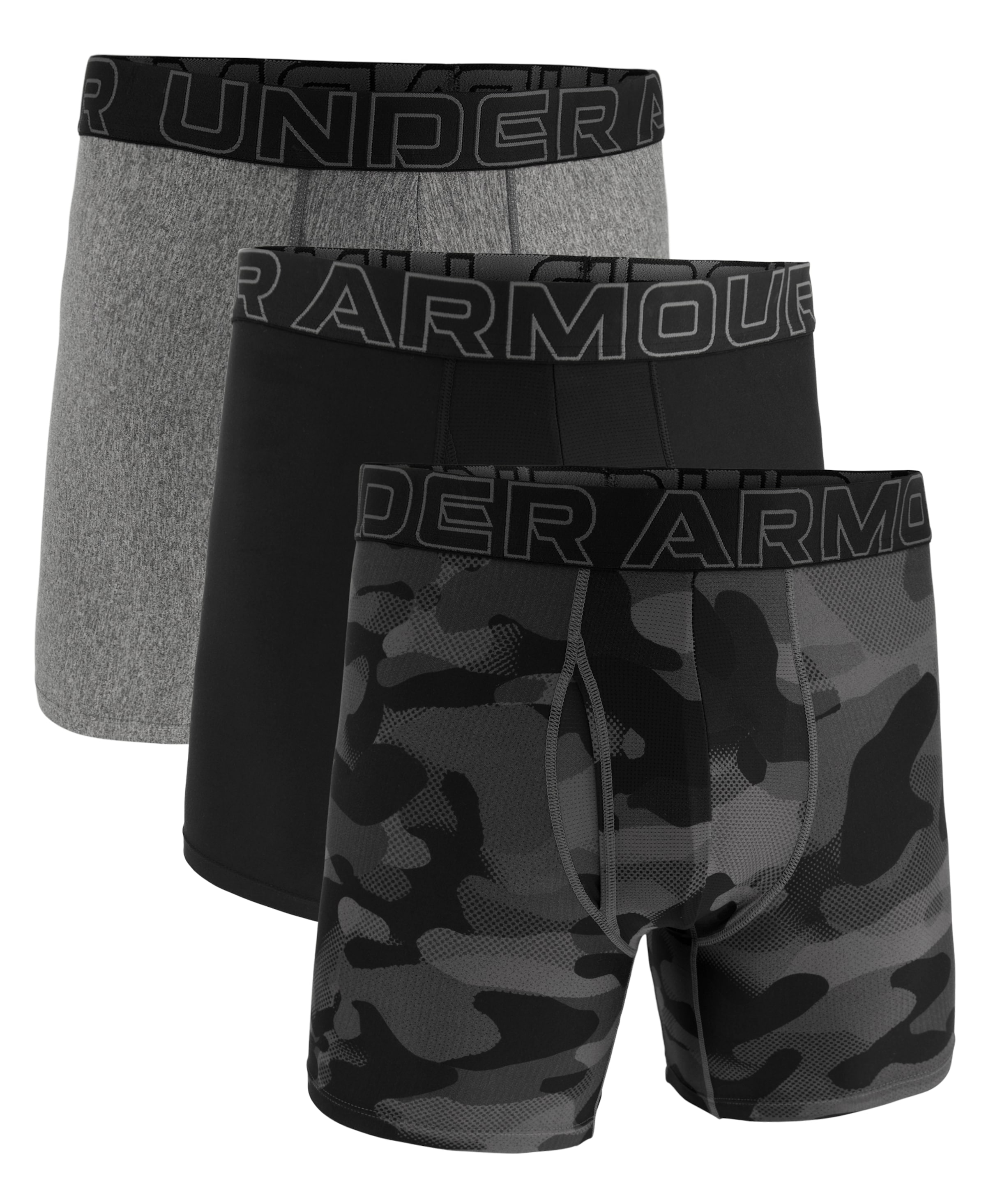UNDER ARMOUR Boxeralsók - fekete: elől