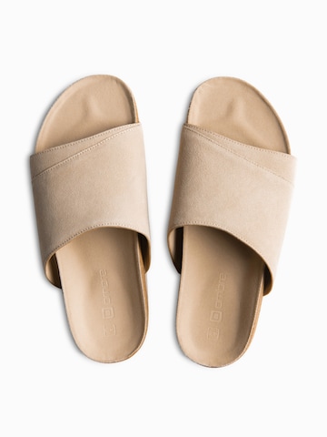 Ombre Pantolette‌‌‌‌‌‌‌‌‌‌ in Beige