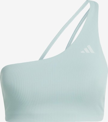 ADIDAS PERFORMANCE Bustier Sport bh 'Optime' in Groen: voorkant