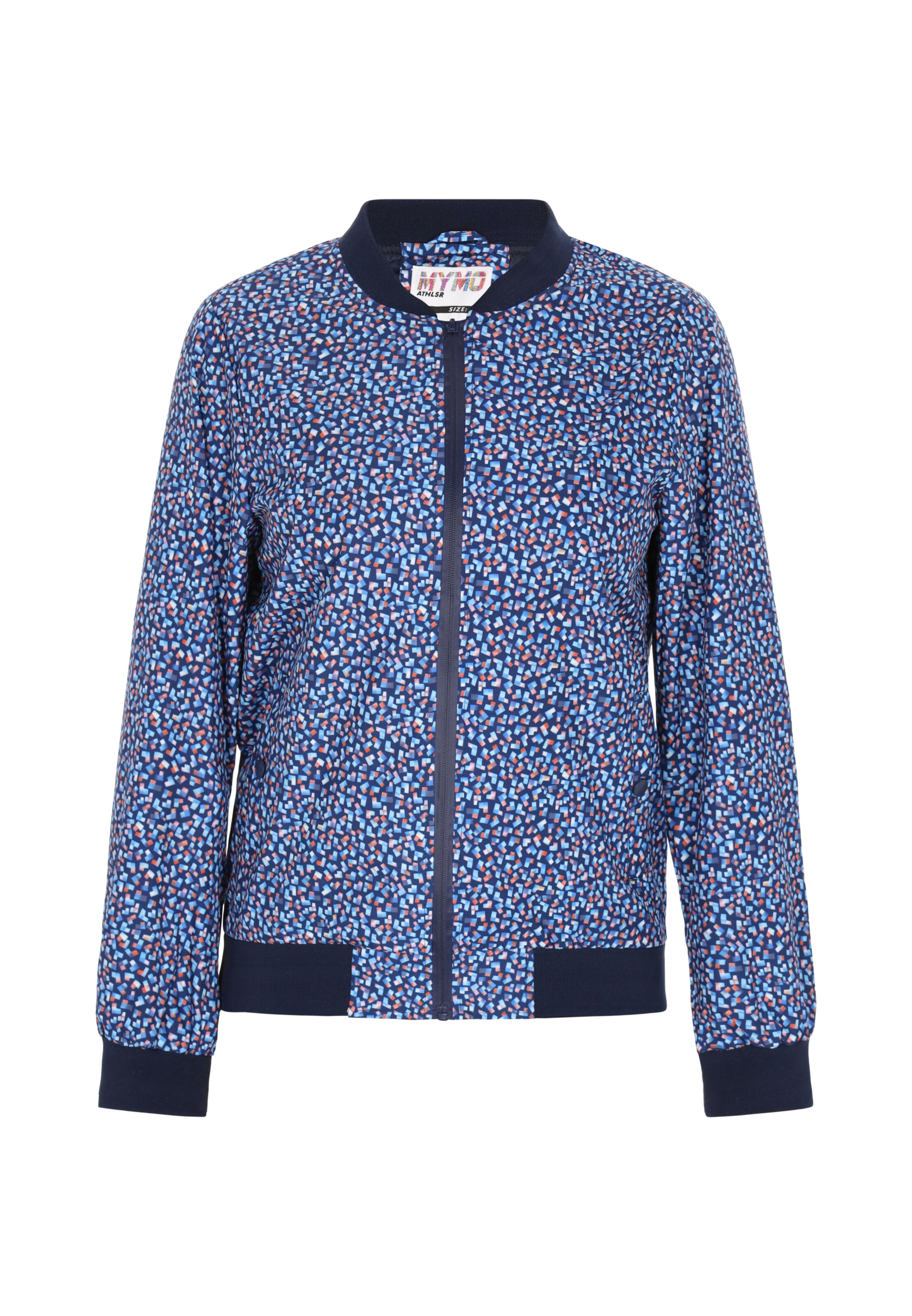 myMo ATHLSR Between-season jacket in Blue: front