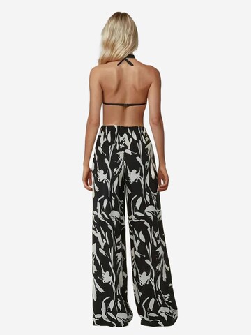 Hiccup Wide Leg Hose in Schwarz