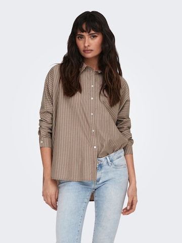 ONLY Blouse 'Grace' in Brown: front