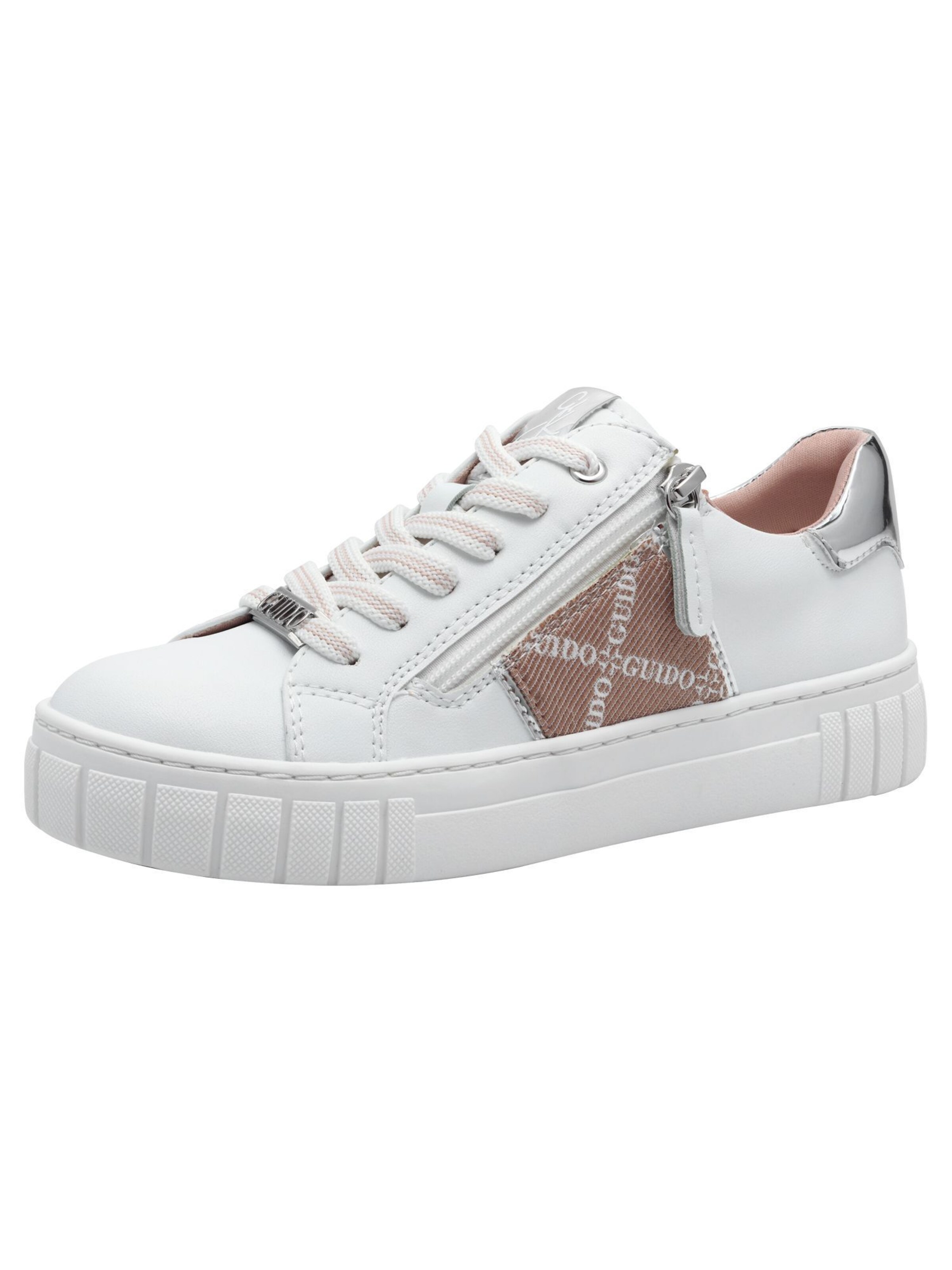 MARCO TOZZI Sneakers laag in Wit: voorkant