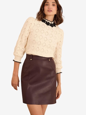 love & roses Sukňa - Červená: predná strana