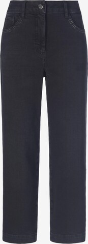 Basler Loosefit Jeans in Zwart: voorkant