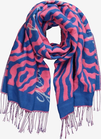 LAURASØN Scarf in Blue: front