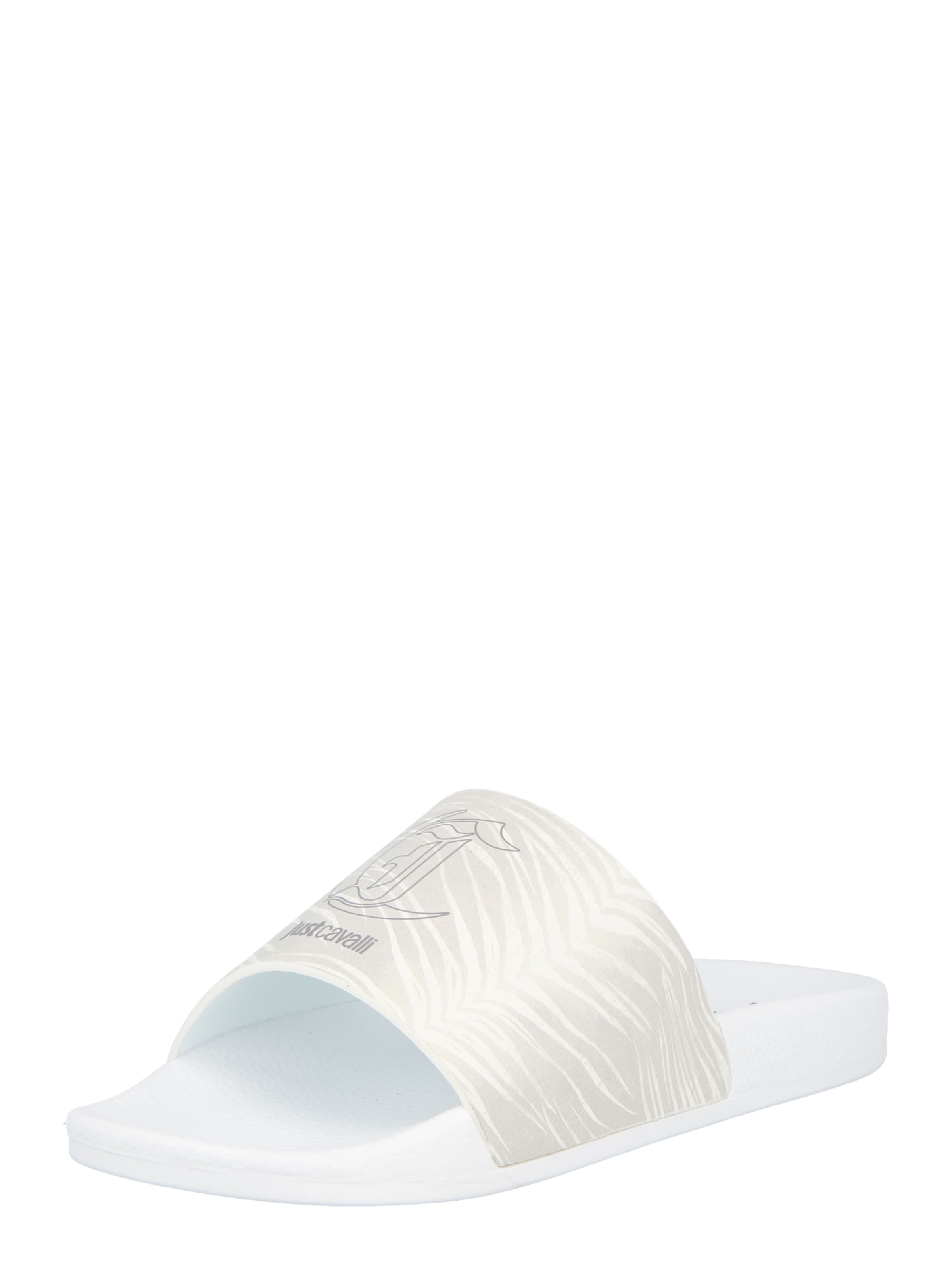 Mule 'FONDO POOL DIS. 02' Just Cavalli en blanc : devant