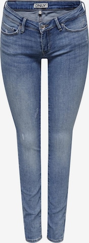 ONLY Slimfit Jeans 'CORAL' in Blau: predná strana
