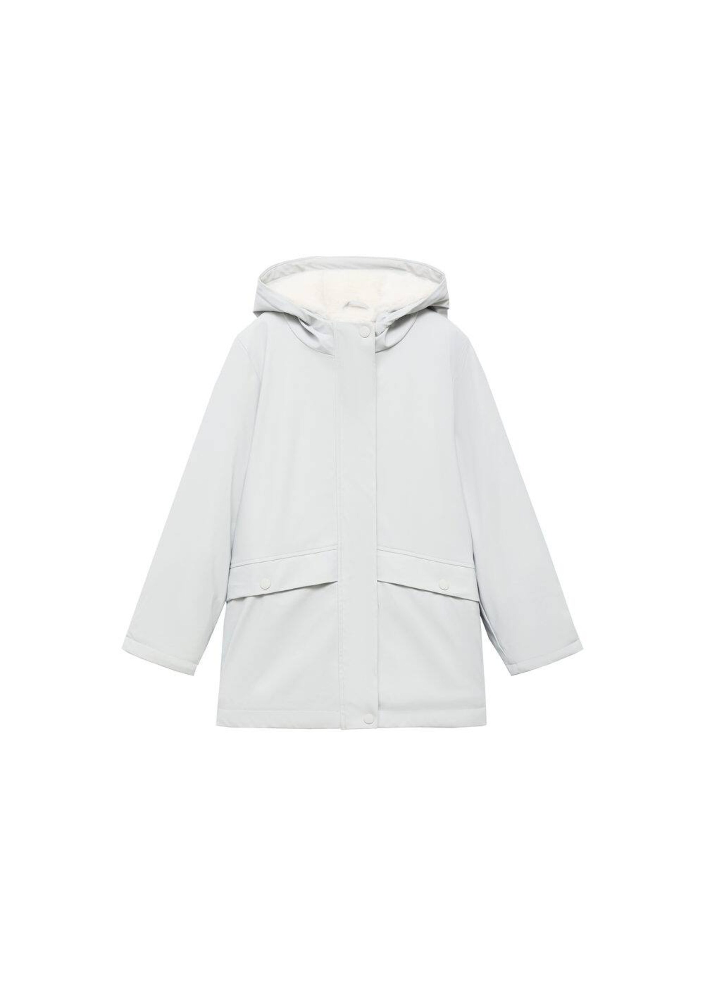 MANGO KIDS Coat 'Snow1' in Blue: front